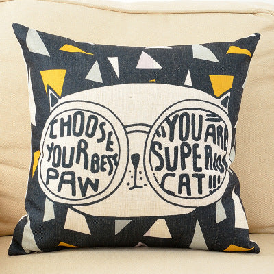 Almohada de Sofá Adorable con Diseño Cartoon - Image 9
