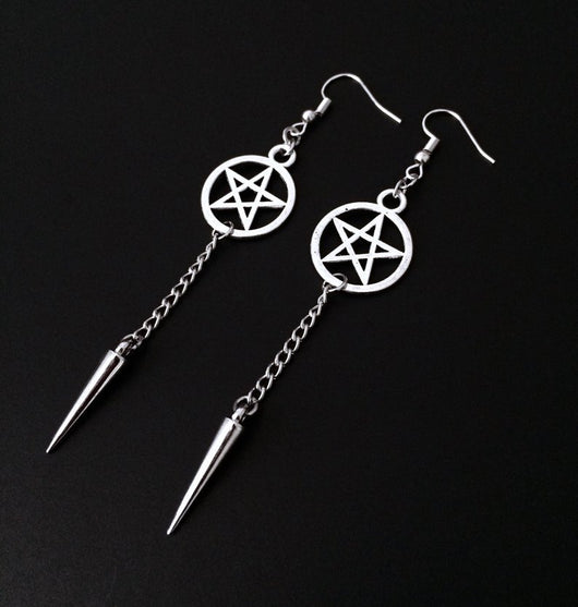 Aretes de Estrella de Cinco Puntas - Image 9