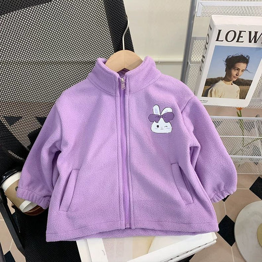Chaqueta Infantil de Algodón con Cierre Clip - Otoño e Invierno - Image 4