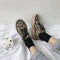 Zapatillas Casuales con Estampado de Leopardo