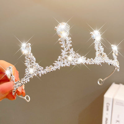 Corona Tiara para Niñas con Clip de Pelo - Accesorio de Princesa - Image 33