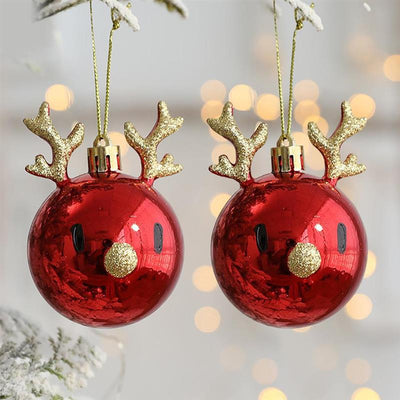 Bolas Navideñas Colgantes de Plástico para Techo - Image 7