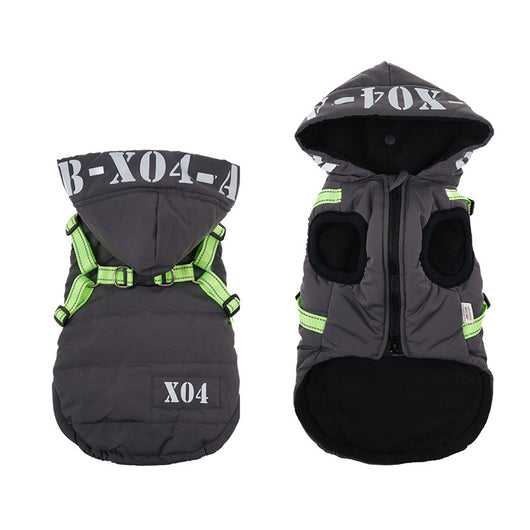 Abrigo Impermeable para Perros con Forro Polar y Capucha - Image 7