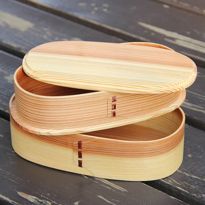 Lonchera de Madera Portátil - Una o Dos Capas - Image 5