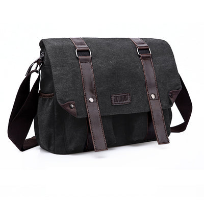 Bolsa de Lona Casual para Hombre - Diseño Minimalista y Versátil - Image 4
