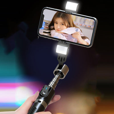 Palo Selfie Bluetooth con Luz LED Doble para Transmisiones en Vivo - Image 9