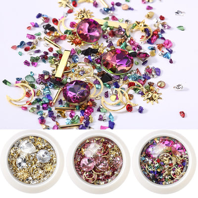 Joyas para Uñas con Diamantes y Remaches - Nail Art Premium - Image 2