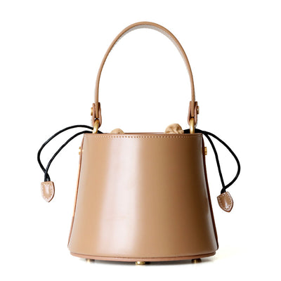 Bolso Bucket Mini de Cuero Genuino - Image 13