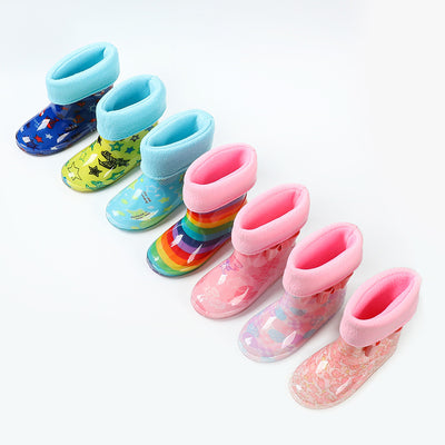 Botas Impermeables Infantiles con Suela Cristal Translúcida - Image 2