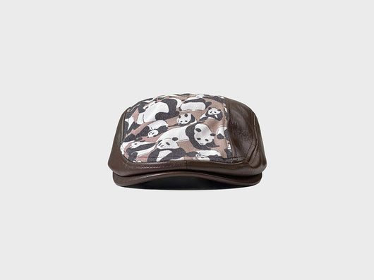 Gorra Retro de Cuero PU con Costuras Otoño-Invierno - Image 7