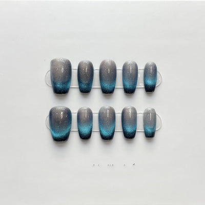Parches de Uñas Adhesivos Efecto Ojo de Gato Removibles - Image 18