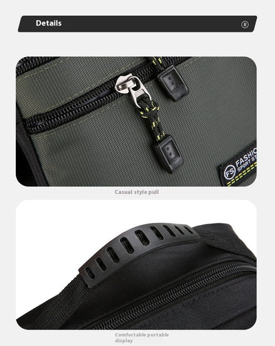 Bolsa Cruzada Multifuncional para Hombre - Ideal para Viajes y Uso Diario - Image 18