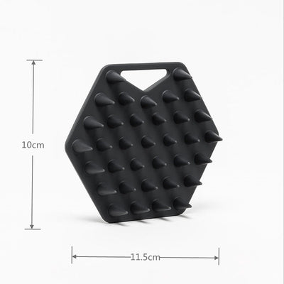 Cepillo Masajeador de Silicona para Limpieza y Cuidado Capilar - Image 14