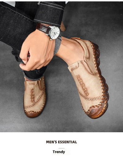 Zapatos Casuales Slip-on de Cuero Reforzado Premium - Image 37