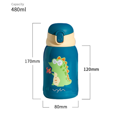 Vaso Térmico Portátil para Niños con Popote - Image 9