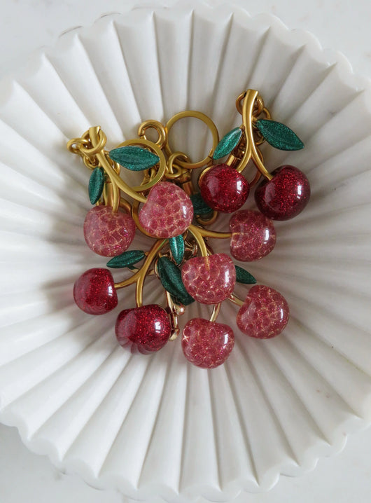 Cherry Bag Charm