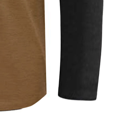 Playera Raglan de Manga Larga con Contraste para Hombre - Image 2