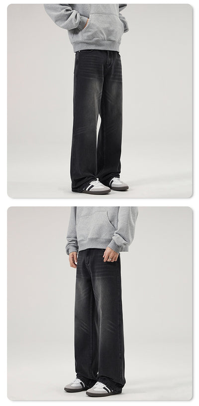 Jeans Vintage Holgados con Micro Acampanada para Hombre - Image 13