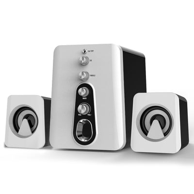 Parlante USB 2.1 Portátil con Subwoofer de Graves Profundos - Image 3