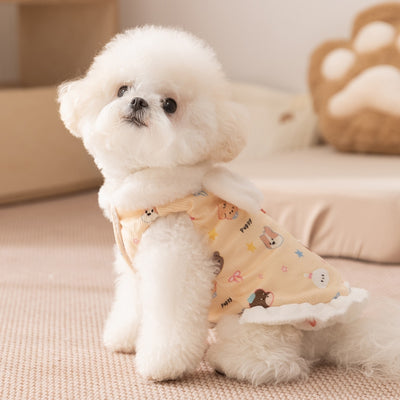 Abrigo Polar Teddy con Orejas 3D para Mascotas - Chamarra Cálida para Perros - Image 11