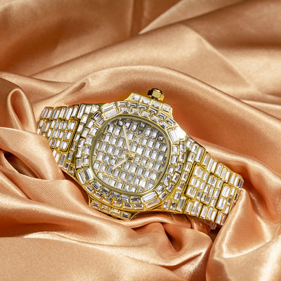 Calendario Diamante Cuadrado Impermeable para Hombre - Image 11