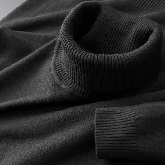Suéter Cuello Alto Cálido y Suave para Hombre - Image 4