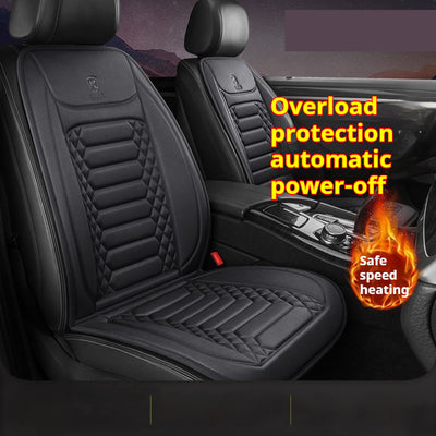 Asiento Calefactor Eléctrico de Peluche para Auto - Image 3