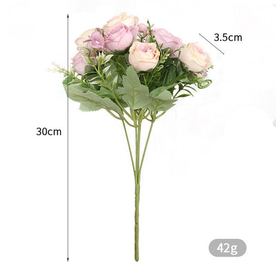 Simulador de Diseño de Ramos Nupciales - 5 Puntas 10 Rosas - Image 10