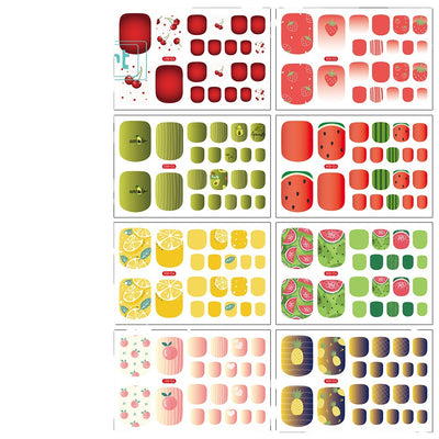 Pegatinas de Manicura para Pies Diseño Verano - Image 12