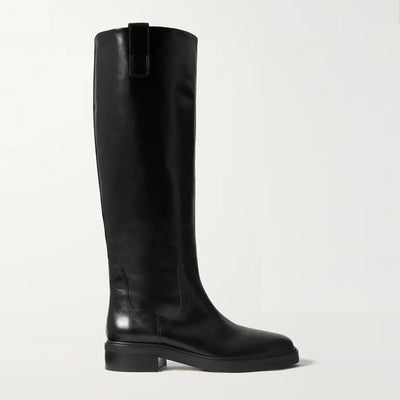 Botas de Caña Alta con Tacón Bajo para Otoño e Invierno - Image 10