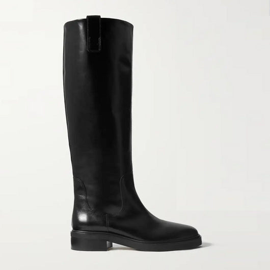 Botas de Caña Alta con Tacón Bajo para Otoño e Invierno - Image 10