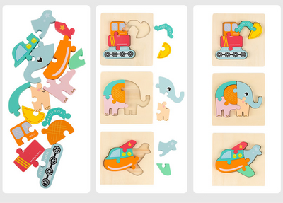 Puzzle 3D para Bebés y Niños Pequeños - Image 39