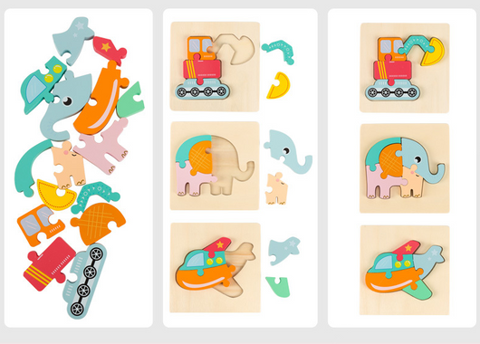 Puzzle 3D para Bebés y Niños Pequeños - Image 39