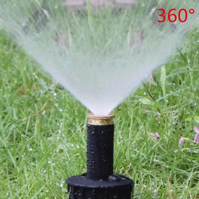 Aspersor Automático Retráctil de Cobre Puro para Riego Subterráneo