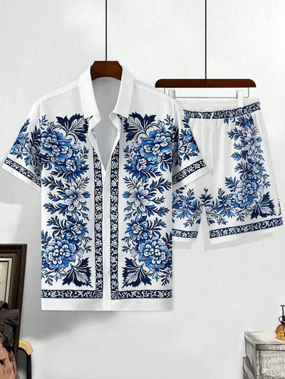 Traje Estampado Floral Retro con Impresión 3D Digital - Image 6