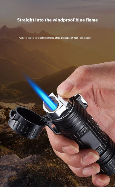 Linterna LED Multifunción Impermeable 3 en 1 con Encendedor - Image 17