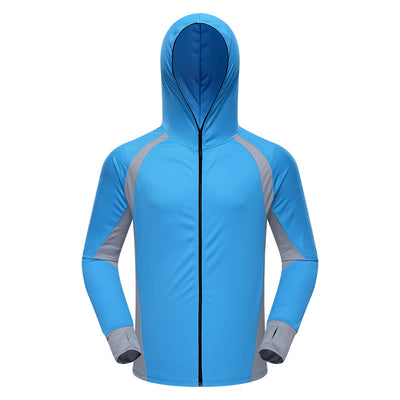 Chaqueta de Pesca con Protección UV y Capucha - Image 9