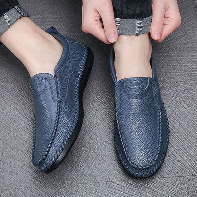 Zapatos Casuales de Cuero para Hombre sin Cordones - Image 4