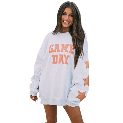 Playera Deportiva Suelta de Cuello Redondo y Manga Larga para Mujer - Image 7