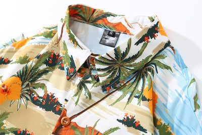 Camisa Floral Tailandesa Unisex - Diseño Trendy para Hombre y Mujer - Image 5