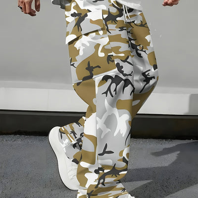 Pantalones de Trabajo Holgados con Cordón Ajustable para Hombre - Image 26