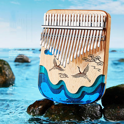 Kalimba de Madera de Haya Premium - Instrumento Musical de 17 y 21 Teclas - Image 10