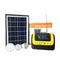 Radio Portátil Solar con Bluetooth, Lámpara LED Integrada