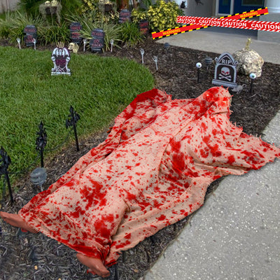 Decoración Interactiva de Zombie con Pelo Luminoso y Efectos de Sonido
