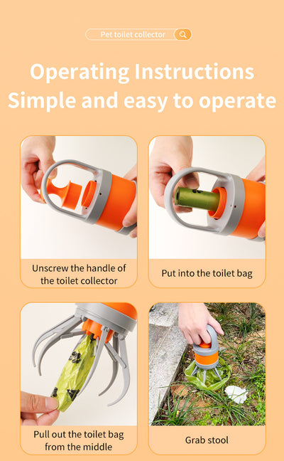 Recogedor de Desechos para Mascotas con Bolsas - Kit Completo de Limpieza Portátil - Image 19