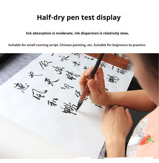 Papel Xuan Extra Grueso de 100 Metros para Caligrafía y Pintura - Image 20