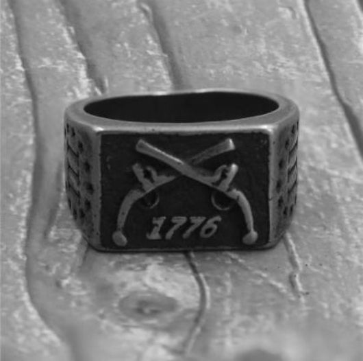 Anillo de Acero Titanio Vintage para Hombre - Image 9