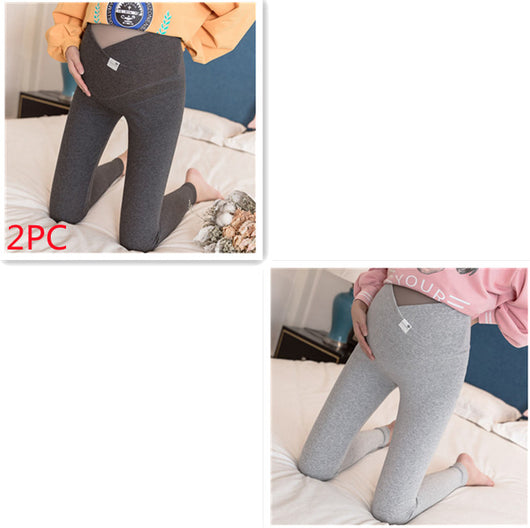 Leggings Premamá Cintura Baja Ultrafinos y Cómodos - Image 10