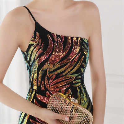 Vestido de Noche con Lentejuelas Brillantes para Fiestas y Eventos Especiales - Image 6