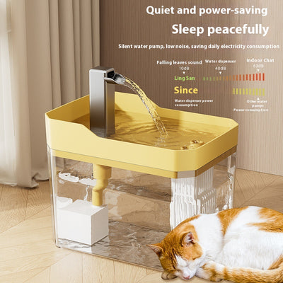 Fuente de Agua Circulante para Gatos con Filtro Automático